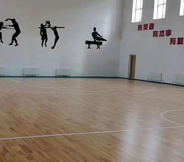齊齊哈爾陸軍某旅“鐵錘子”部隊籃球館